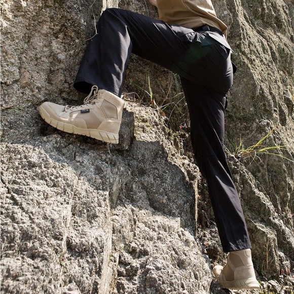 FREE SOLDIER Water Resistant Relaxed Fit Tactical Cargo Pants Multi Pocket NEW - Picture 4 of 16